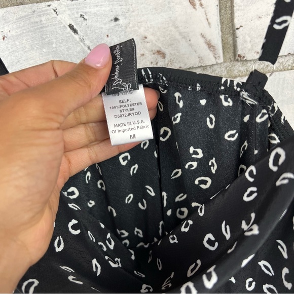 Dippin Daisys | Black Cheetah Print Midi Dress - Picture 7 of 12